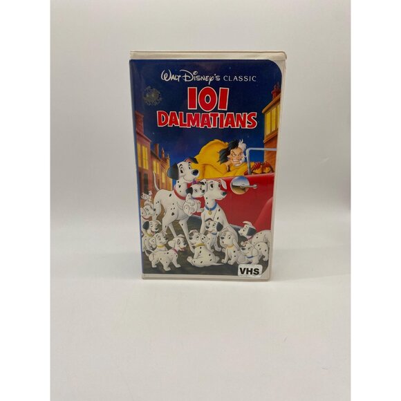 Disney's The Classics 101 Dalmatians Animated VHS Movie - Picture 2 of 4